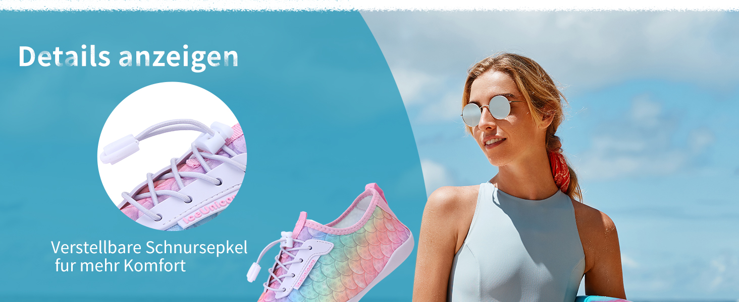 Чоботи для плавання IceUnicorn: унісекс, чорно-сині, 45 EU