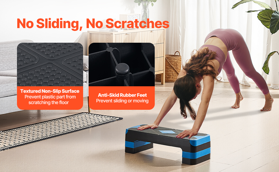 Платформа для аеробіки VEVOR (Блакитна)