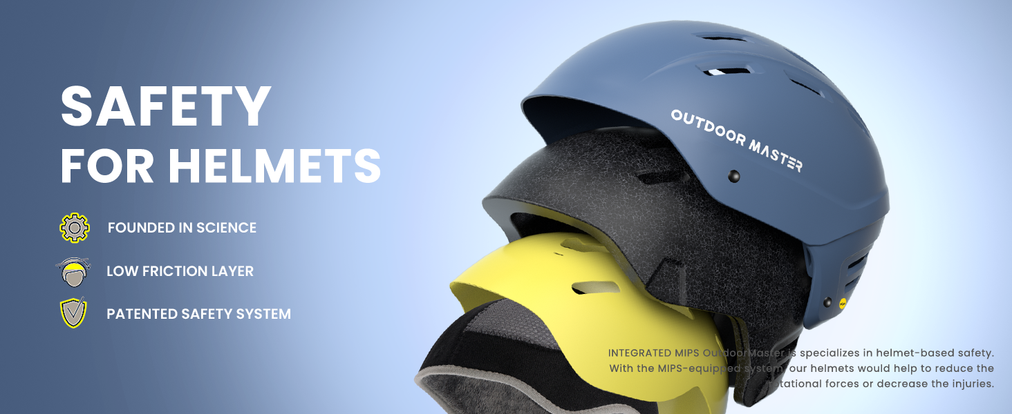Шолом OutdoorMaster Kelvin II MIPS для гірськолижного спорту та сноуборду (чоловічий, жіночий, юнацький)