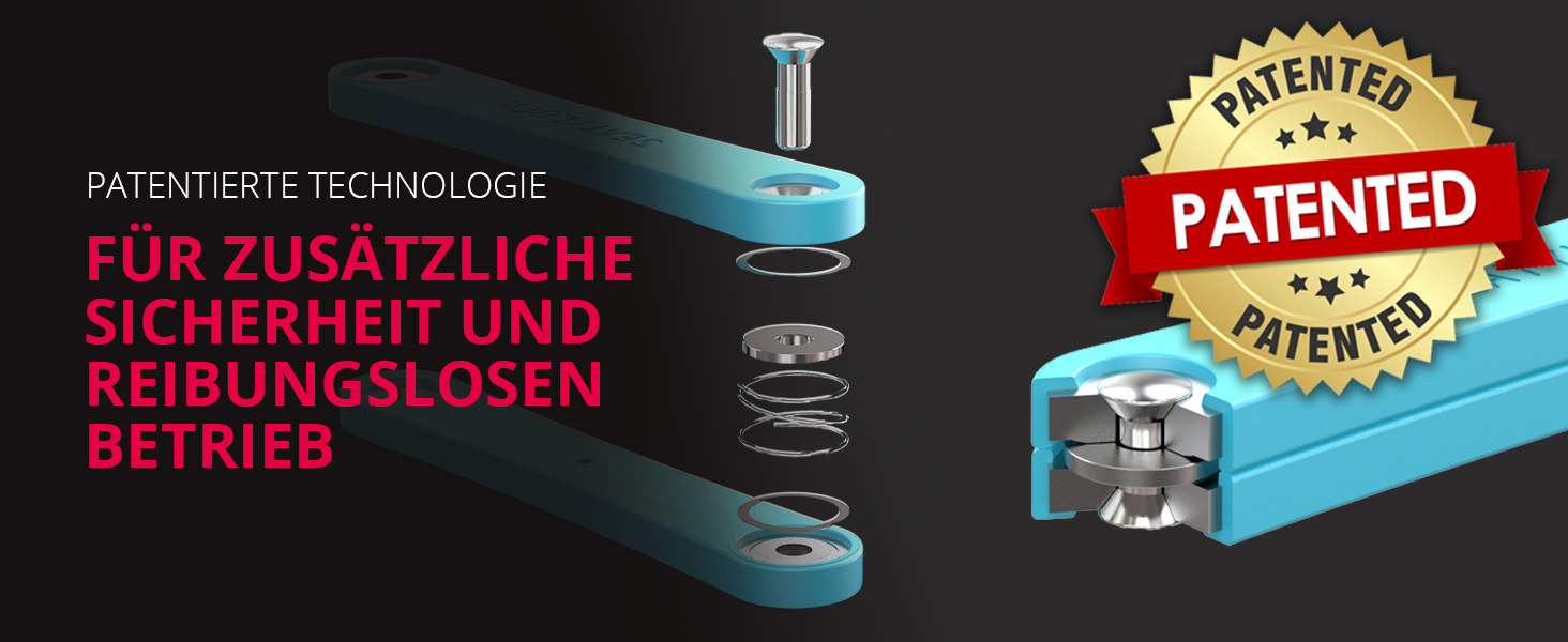 Складаний велосипедний замок FoldyLock Compact 85 см – високий рівень безпеки, з ключем і кріпленням, для електровелосипеда, самоката і мотоцикла