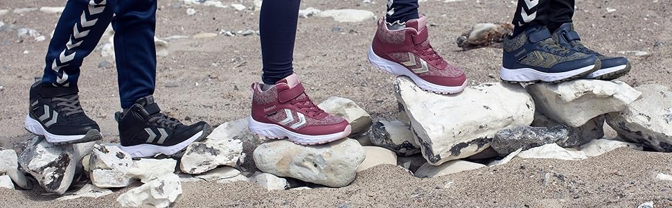 Дитячі спортивні зала спортивні черевики Hummel ROOT Unisex, 30 EU, чорний