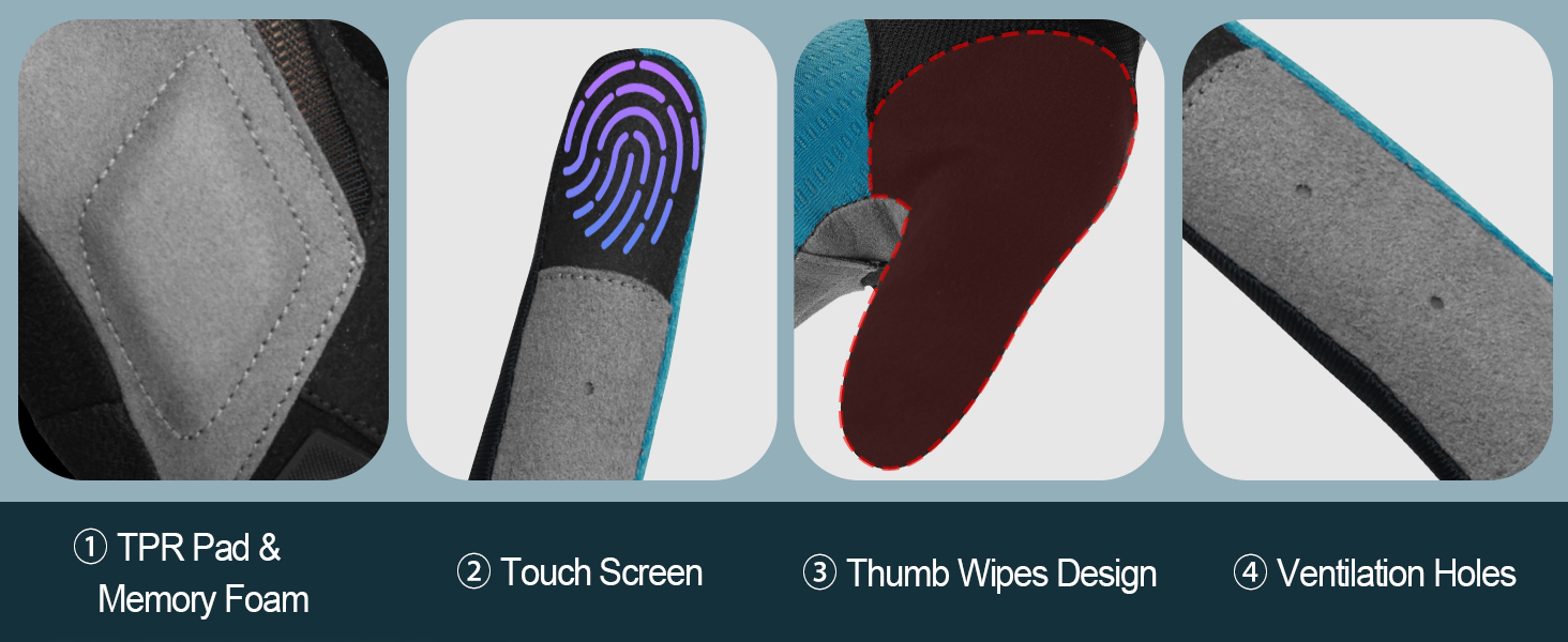 Велосипедні рукавички INBIKE для чоловіків, чорні, розмір L, 2 пальці, сенсорний екран, зносостійкі, дихаючі, світловідбиваючі