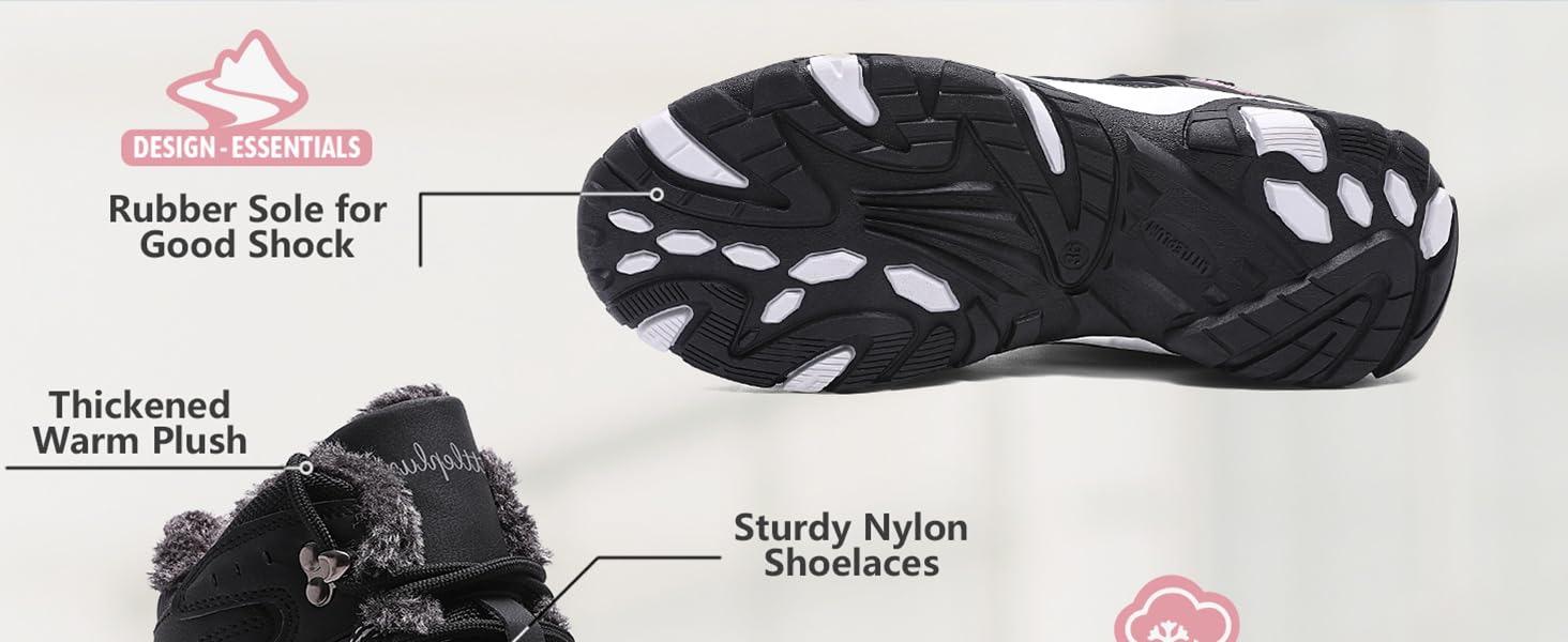 Зимові черевики ASHION для жінок. Теплі, утеплені, для ходьби на снігу та прогулянок. Розміри 36-42, колір бежевий.