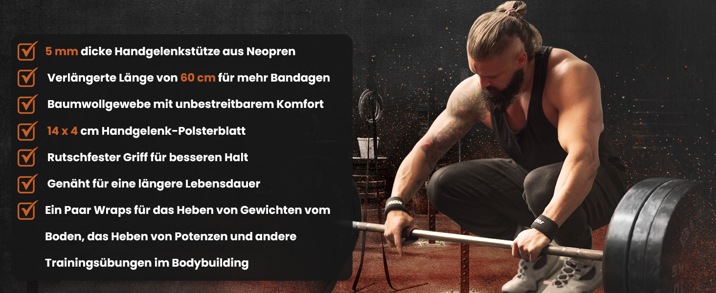 Ремінь для важкої атлетики RDX Zughilfen: Професійний аксесуар для тренувань, пауерліфтингу та бодібілдингу (60 см, 5 мм)