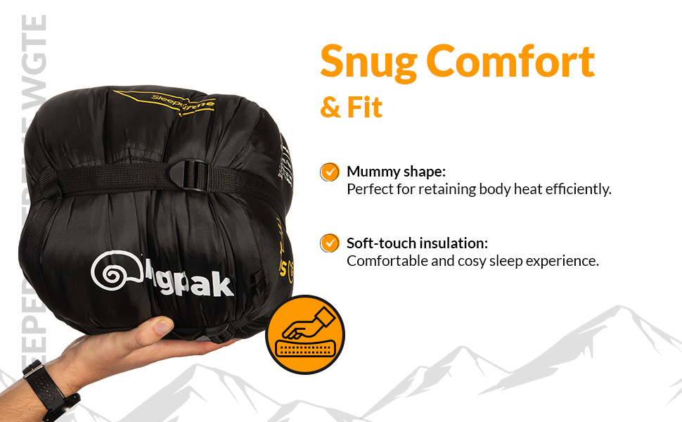 Сплячий мішок Snugpak Sleeper Extreme WGTE – теплий та міцний спальний мішок-кокон для кемпінгу та відпочинку на природі. З ізольованим внутрішнім стібком, двостороннім замком-блискавкою та компресійним чохлом оливкового кольору.
