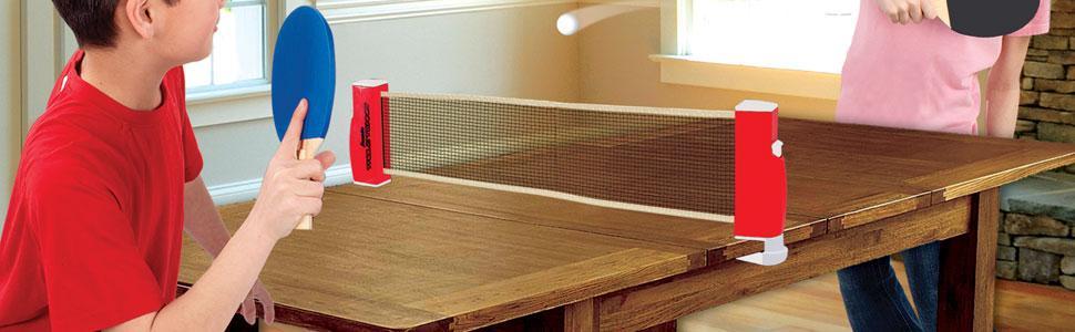 Набір для настільного тенісу Franklin Sports Table Tennis to Go - стіл, сітка, ракетки, м'ячики (2 гравці)