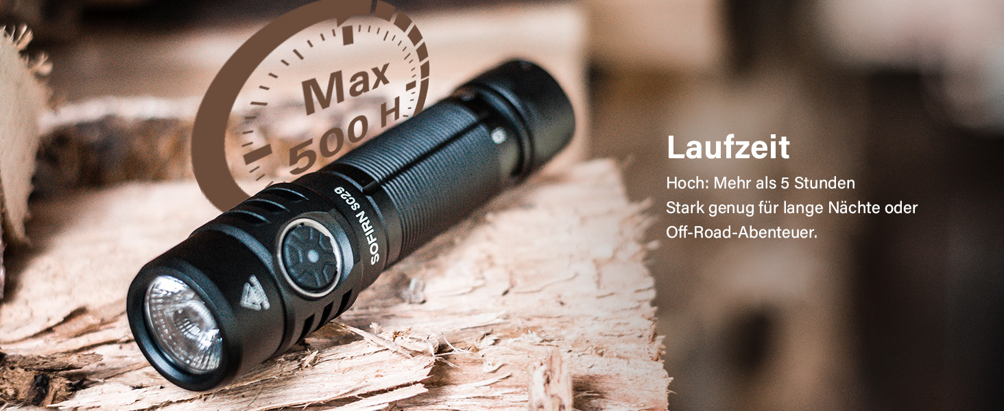 Sofirn SC29: Потужний ліхтарик USB-C, 3000 люмен, EDC для активного відпочинку, туризму та кемпінгу