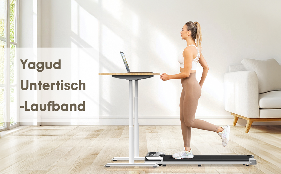 Складана бігова доріжка для дому та офісу Walking Pad, 2.5 к.с., з LED-дисплеєм та пультом керування, компактна підстольна доріжка для ходьби