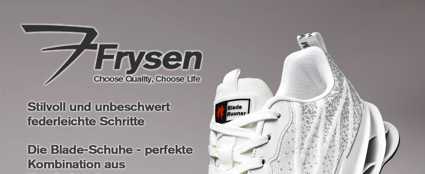 Кросівки Frysen для чоловіків та жінок: бігові, для вулиці та активного відпочинку. Дихаючі, спортивні кросівки 38-46 EU, розмір 43 EU, білі