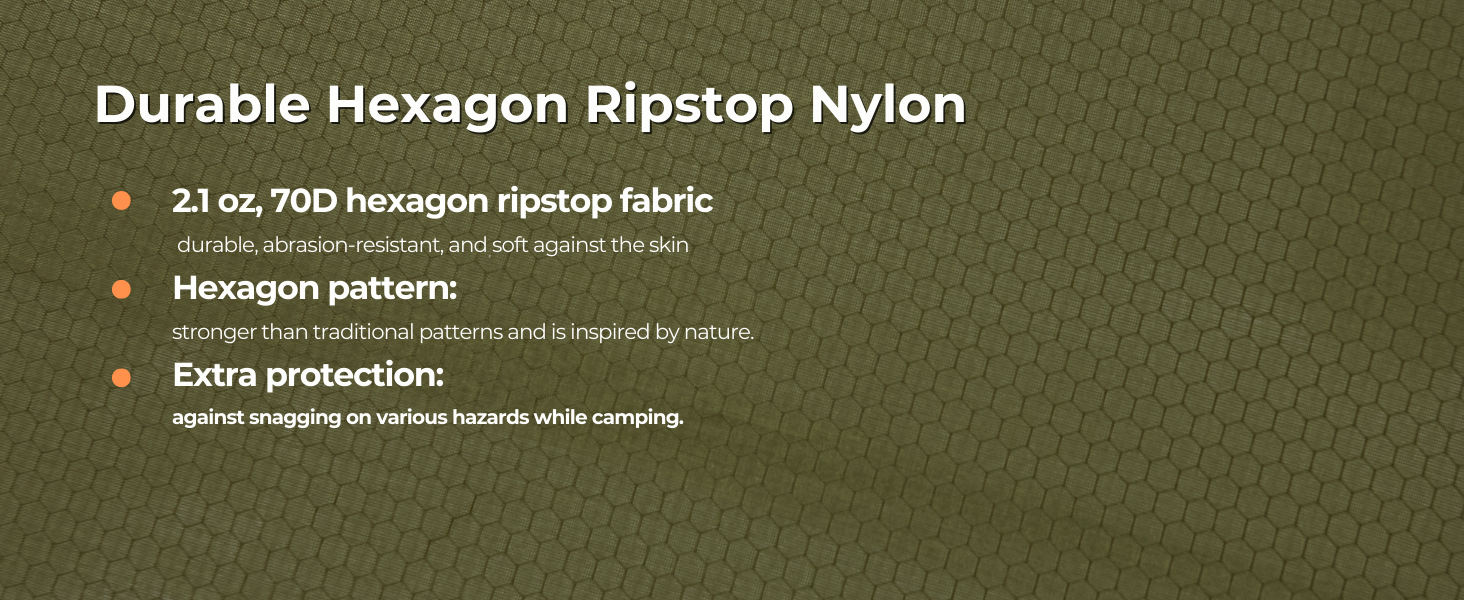 Гамак для кемпінгу OneWind з москітною сіткою, 3,35м x 1,72м, зелений