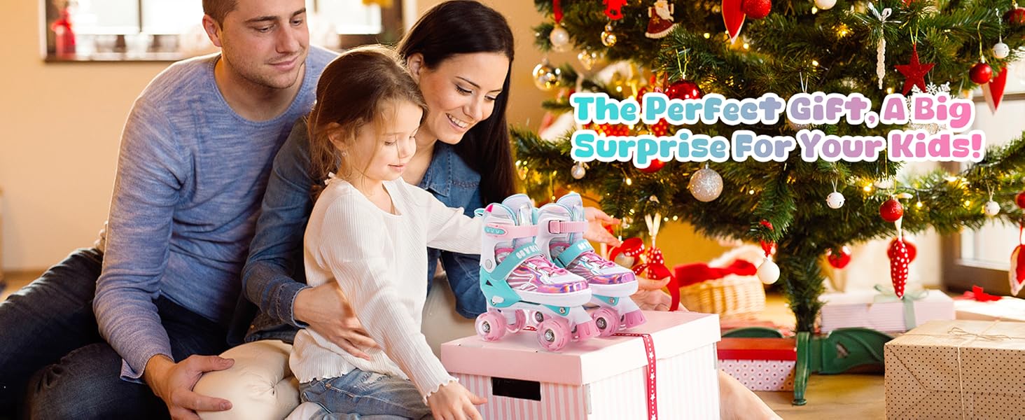 Дитячі ролики Inliner Kinder з регулюванням розміру 26-29, 29-34, 30-35. Ролики для дівчаток з колесами 82A PU, дизайн