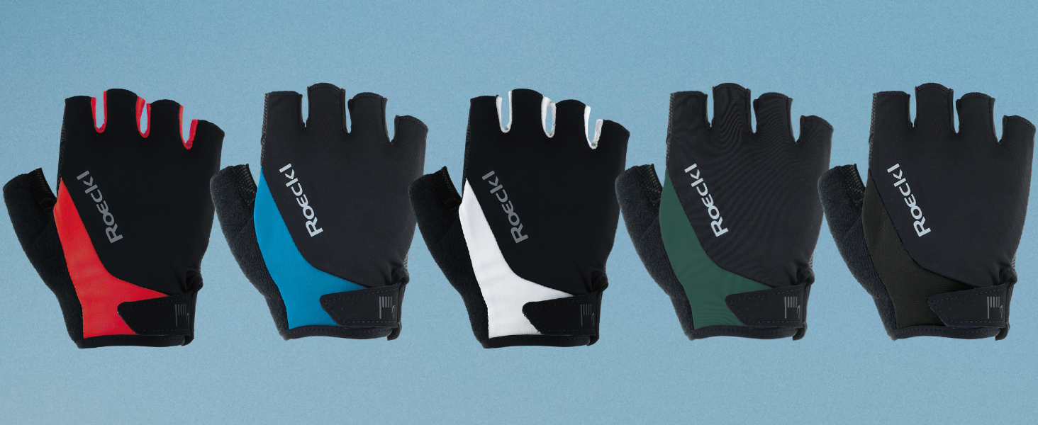 Велосипедні рукавички Roeckl Basel 2 Performance Unisex, чорні, розмір 6-12