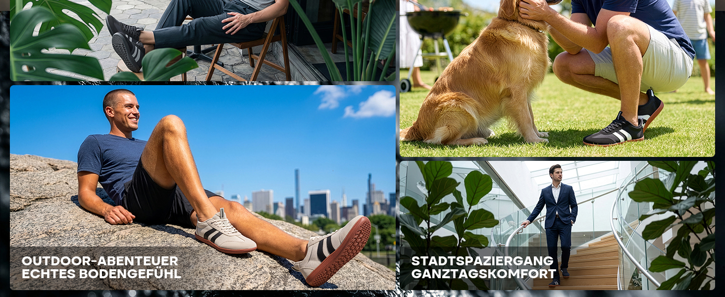 Кросівки-босоніжки Sosenfer Barfußschuhe унісекс, slip-on з широким носком та сіткою, хакі, 44 EU