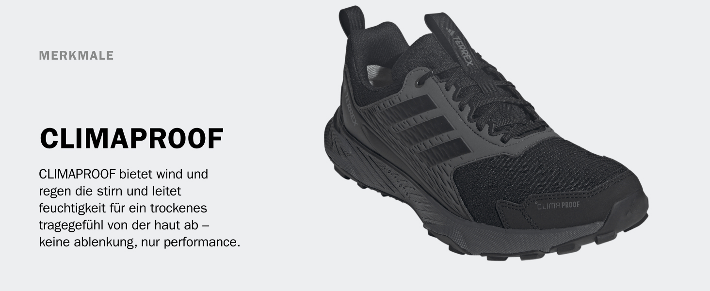 Кросівки для трейлраннінгу Adidas Terrex Tracerocker 2 Gore-Tex, жіночі, 40 EU, чорний/сірий