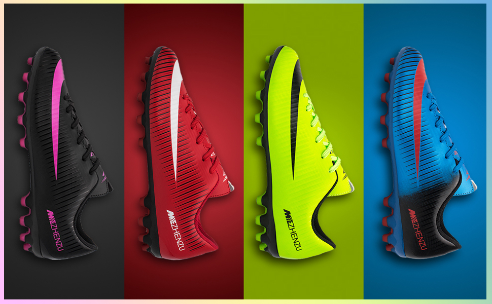 Футбольні бутси для чоловіків та дітей: професійні, з шипами, для тренувань на траві (FG/AG)