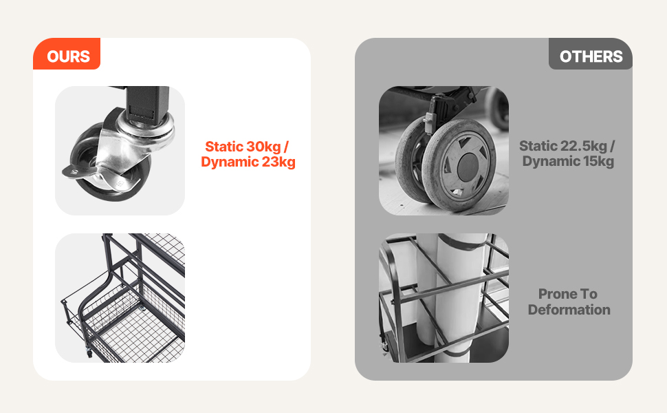Стенд для зберігання та підтримки йогаматів та гантелей VEVOR - мобільний, з колесами та гачками, для домашніх тренувань