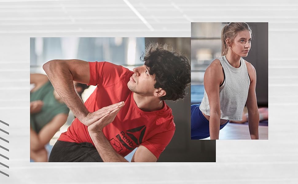 Килимок для йоги Reebok 4 мм, нековзний фітнес-мат