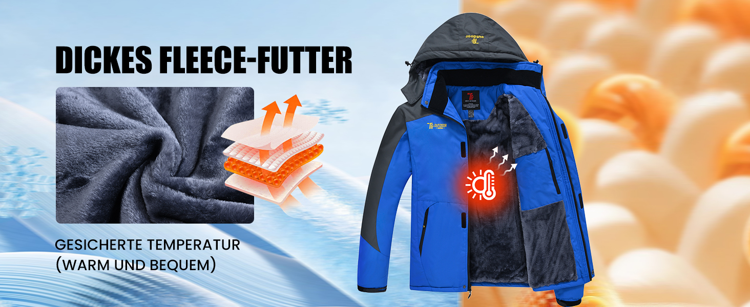 Чоловіча зимова куртка Jacken з флісовою підкладкою, водонепроникна, дихаюча, тепла, вітрозахисна, софтшелл знімним капюшоном, сіра (L)