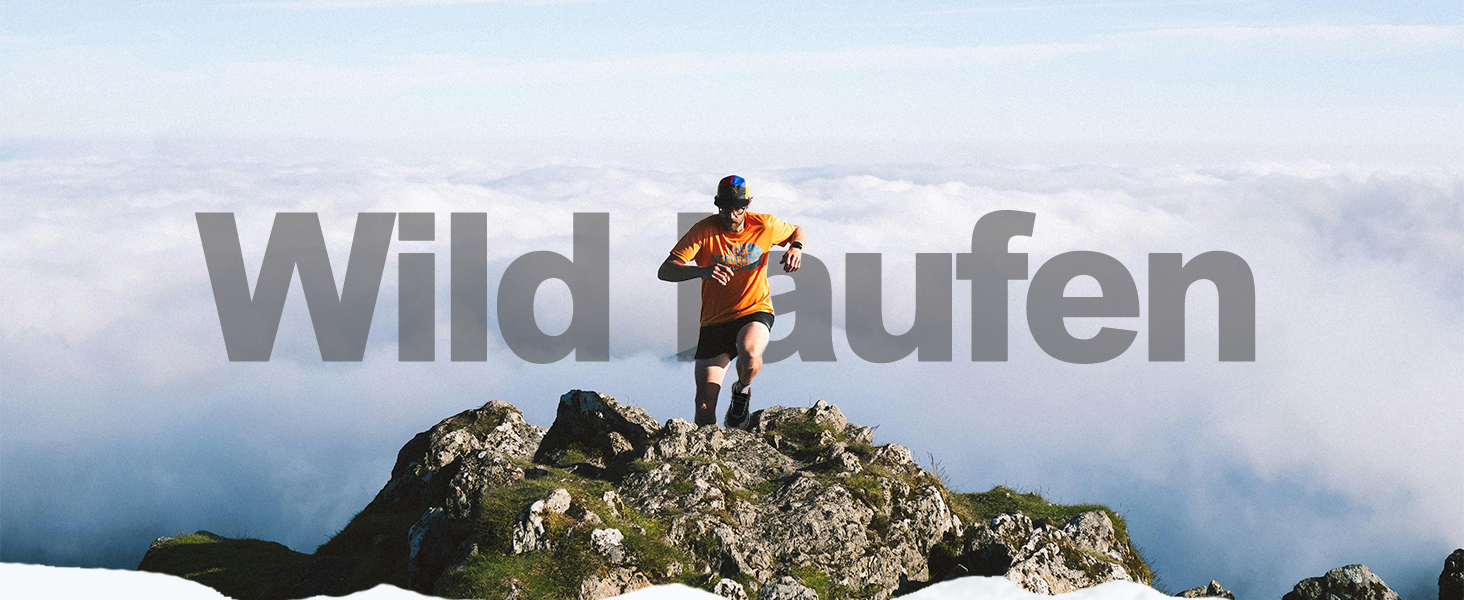 Кріцелі: бігові кросівки для чоловіків з широкою передньою частиною. Ідеальні для трейлраннінгу, бігу по дорогах, трекінгу, спорту та фітнесу. Чорний колір, розмір 44 EU