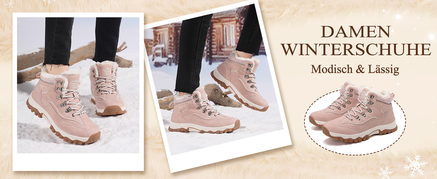 Чоботи зимові жіночі Arrigo Bello - тепла зимова взуття для роботи та прогулянок, розмір 36-41, колір рожевий