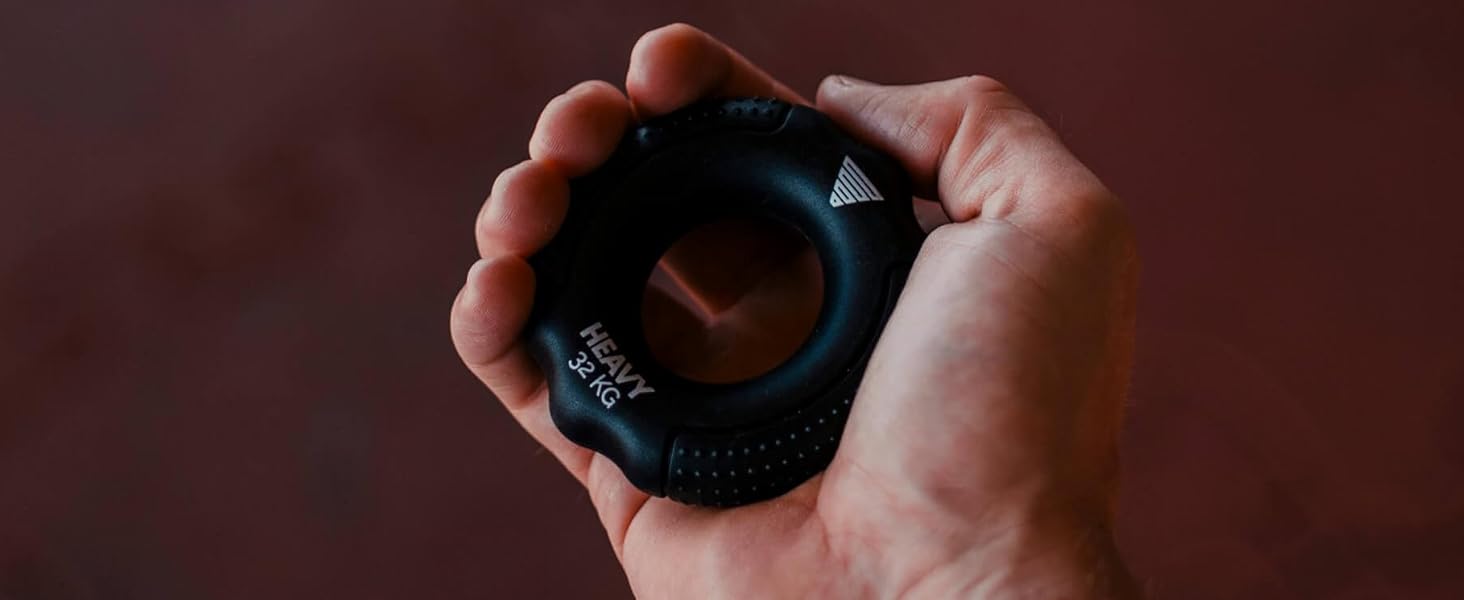 Набір для тренування сили рук GORNATION Griffkraft - 3 рівні, для підсилення сили зап'ястя та рук, портативні ручки для калістеніки та фітнесу