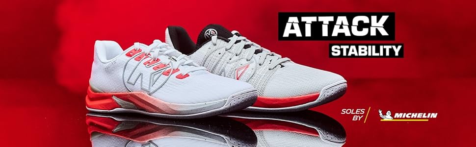 Жіночі гандбольні кросівки Kempa Attack 2.0, рожеві, 38.5 EU