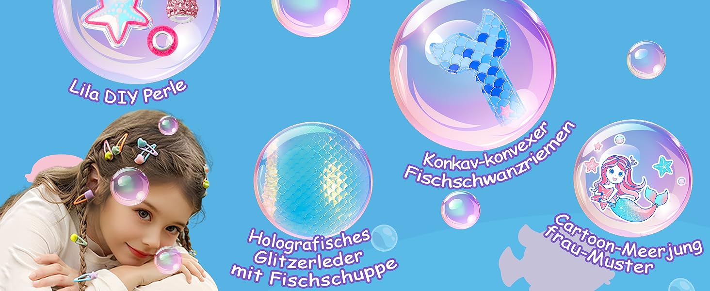 Дитячі ролики Meerjungfrau для дівчаток, 4 розміри, регульовані, з підсвічуванням, 3 колеса, рожеві