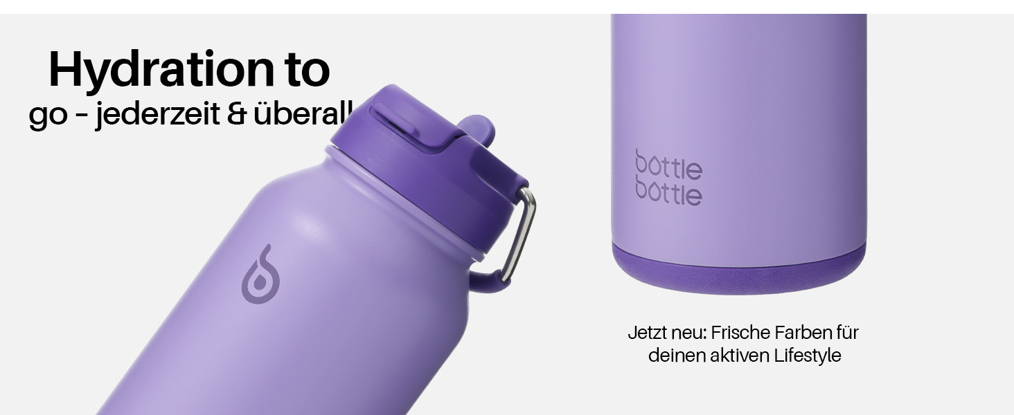 Фляга для води BOTTLE Edelstahl 473мл з трубочкою та відділенням для пігулок - BPA Free, для універу, школи, спорту, дитячого садка (сіра)