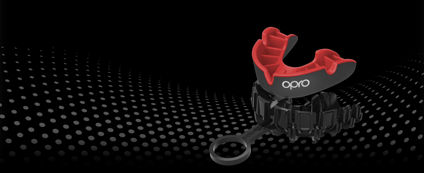 Капа для боксу та єдиноборств OPRO Silber-Level – захист для зубів для боксу, MMA, хокею, кікбоксингу, регбі – самоадаптується – для дорослих та дітей (10+)