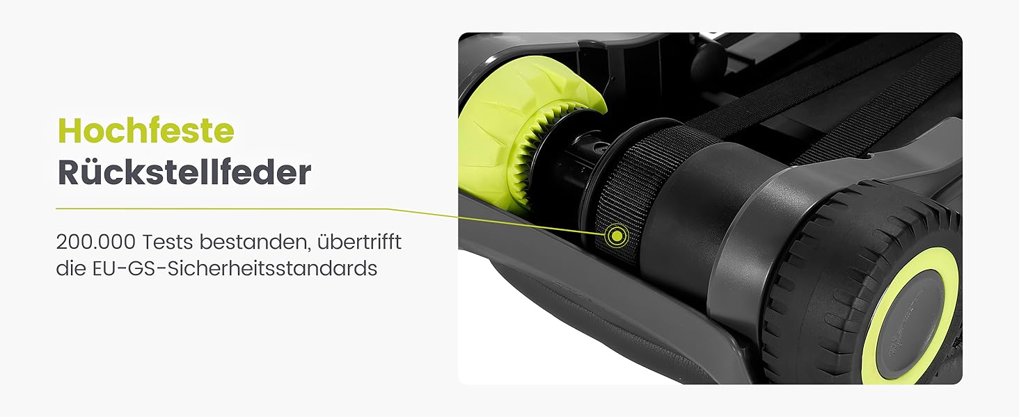 Ролер для пресу Wonder Core Slide Fit з 4 колесами, автоматичний відкат, тренажер для пресу, фітнес-ролер Heroboard з наколінниками (зелений)