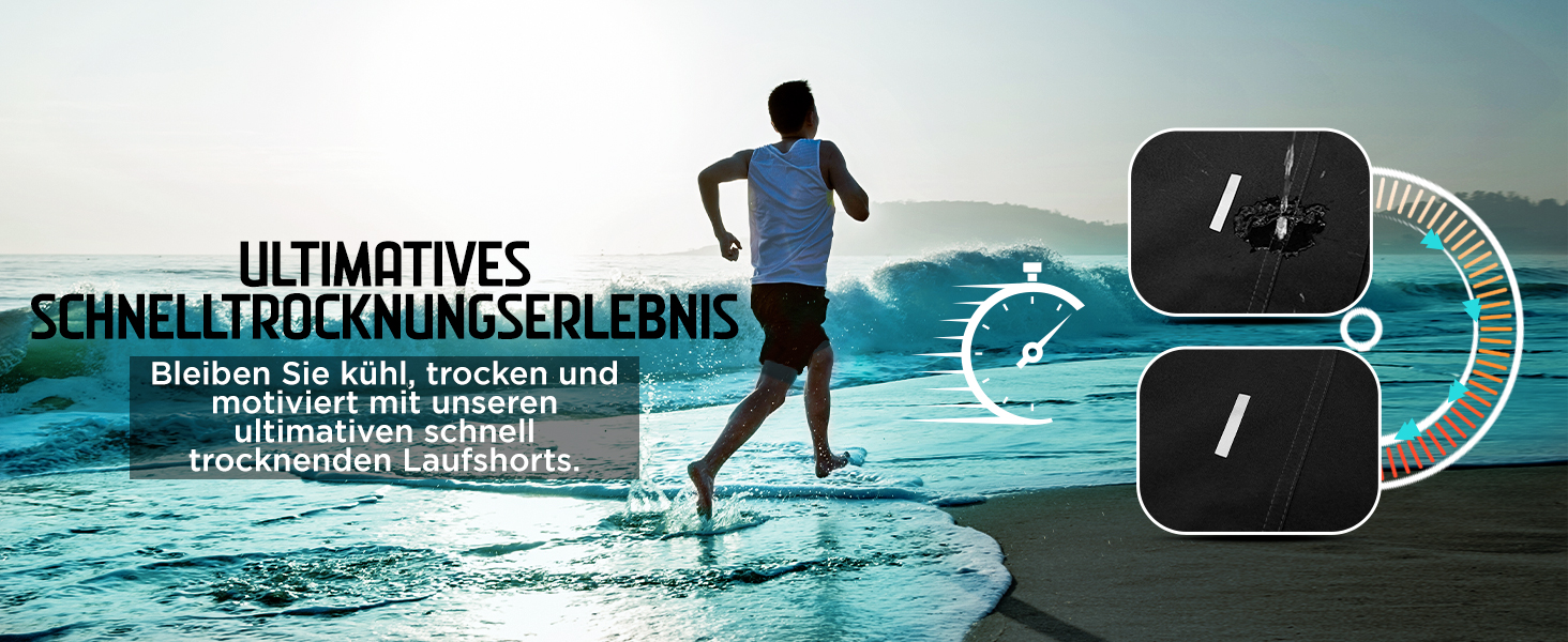 Шорти чоловічі RDX 2-в-1 для бігу та тренувань, компресійні, з кишенями на блискавках (Сірий, XL)