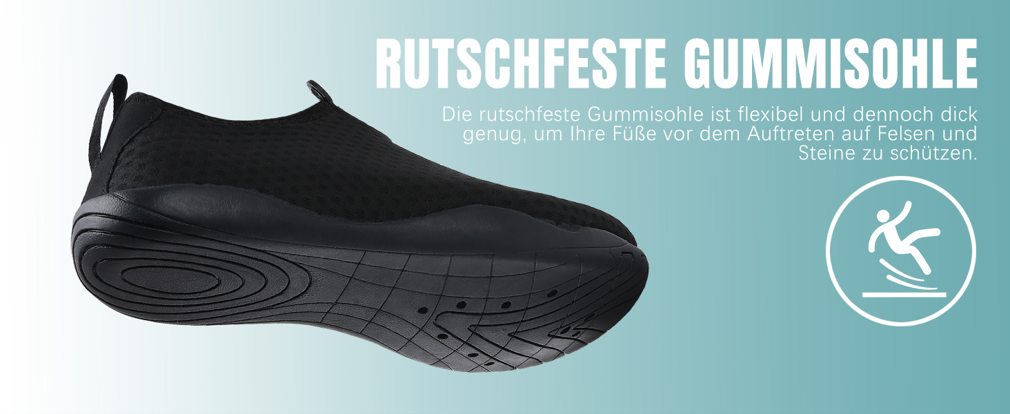 Водні шкарпетки для плавання та серфінгу WateLves: чоловічі та жіночі, швидко сохнуть, унісекс, блакитні, 38 EU