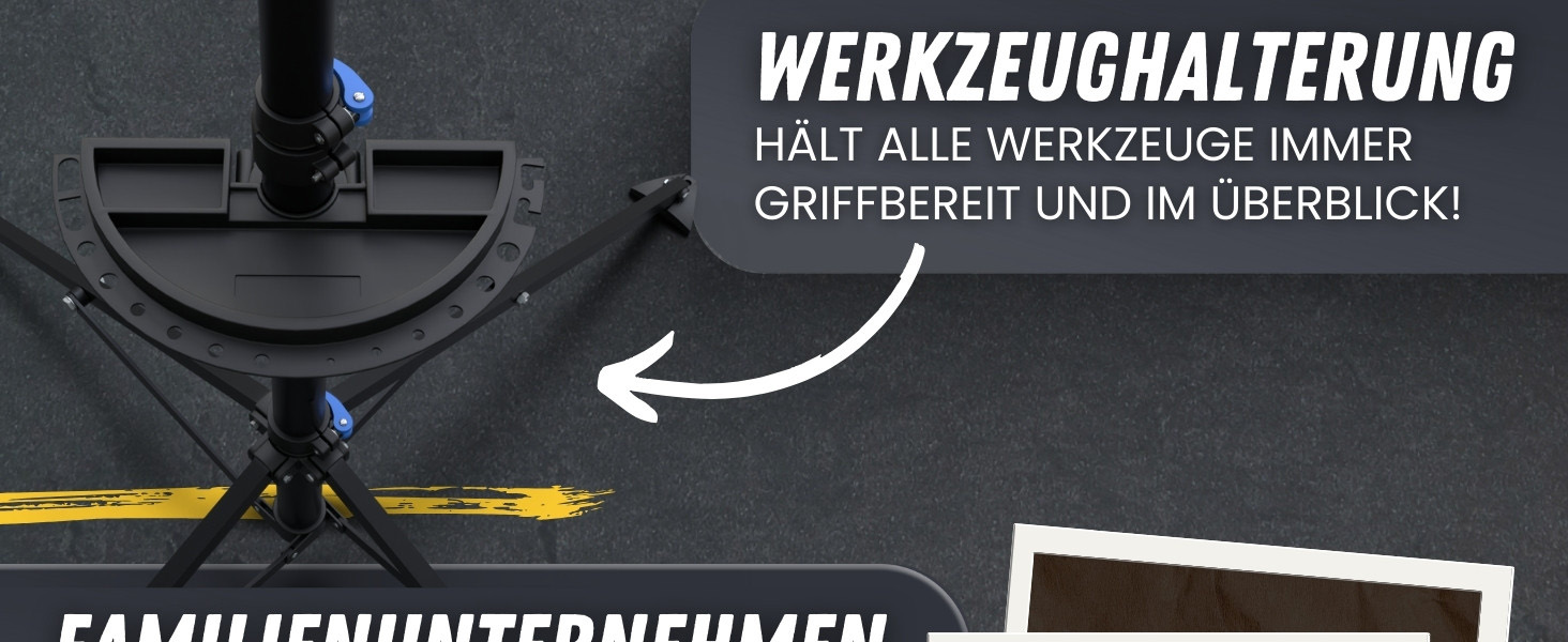 Підставка для збирання велосипедів Tarpofix® до 30 кг | Професійна підставка для ремонту велосипедів та електровелосипедів | Міцна підставка для велосипедів E-Bike | Підставка для ремонту велосипедів, блакитна