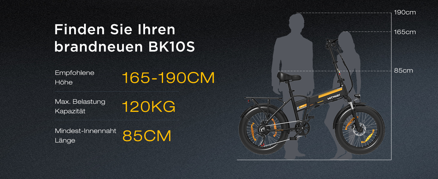 Електровелосипед HITWAY 20X4,0', 48В 13Агод, 55-120км, 250Вт, 7-швидкісний складаний