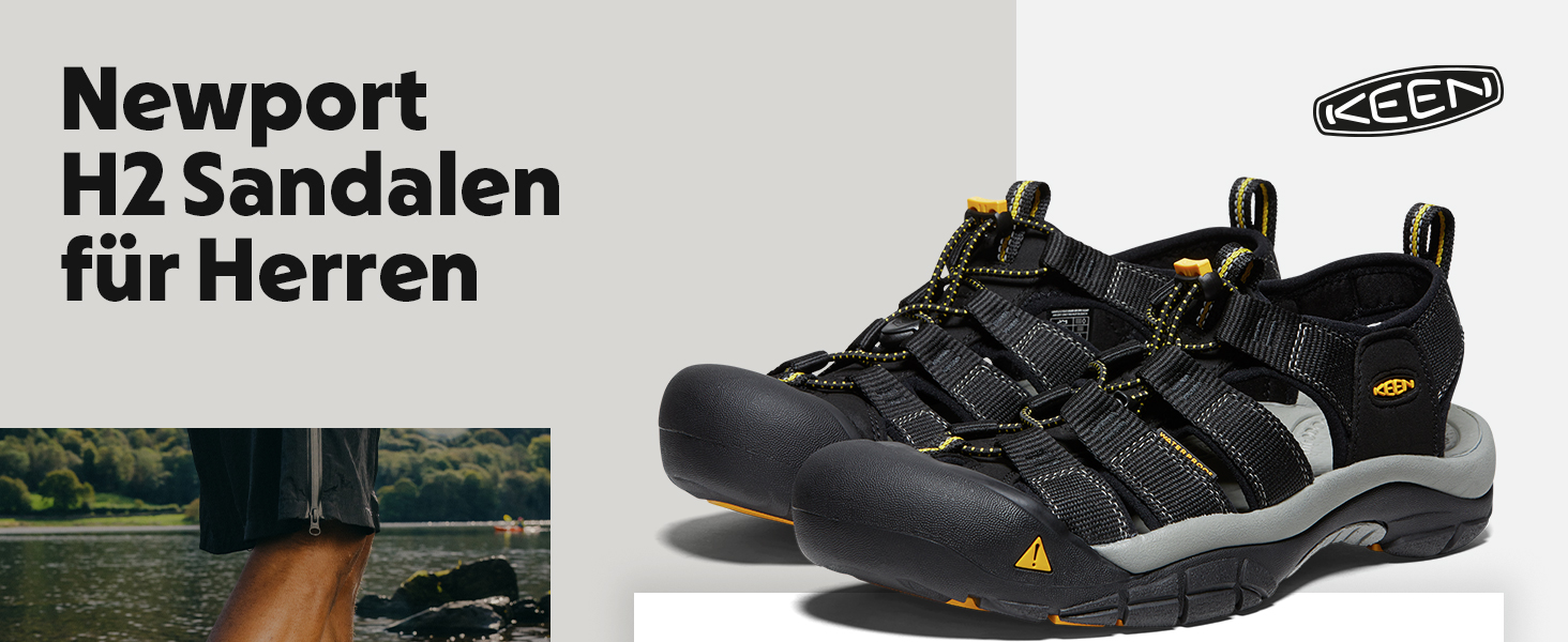 Чоловічі сандалії Keen Newport H2, синій (Navy/Medium Grey), 46 EU