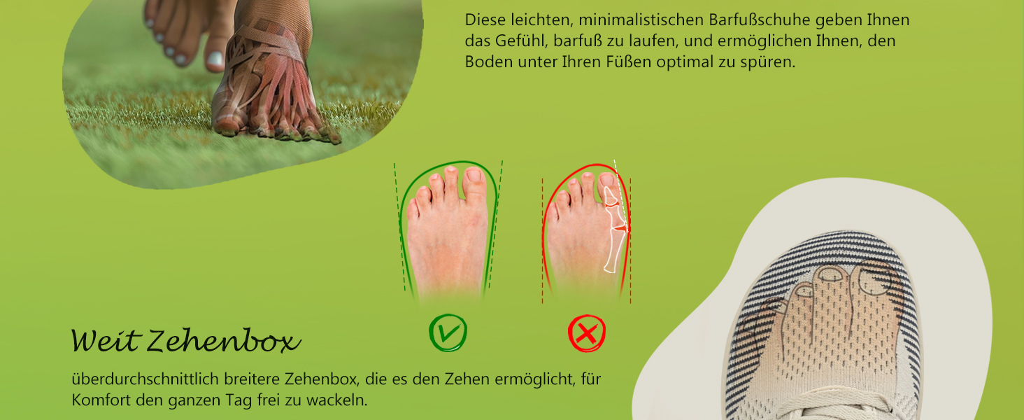 Легкі дихаючі кросівки IceUnicorn для широкої стопи: жіночі та чоловічі, zero-drop, для активного відпочинку, розмір 39 EU, колір 555beige