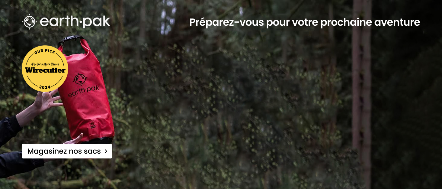 Earth Pak Packsack Rolltop 30L - Водонепроникний рюкзак з водонепроникним чохлом для телефону, для каякінгу, піших прогулянок, кемпінгу, риболовлі, сплавів