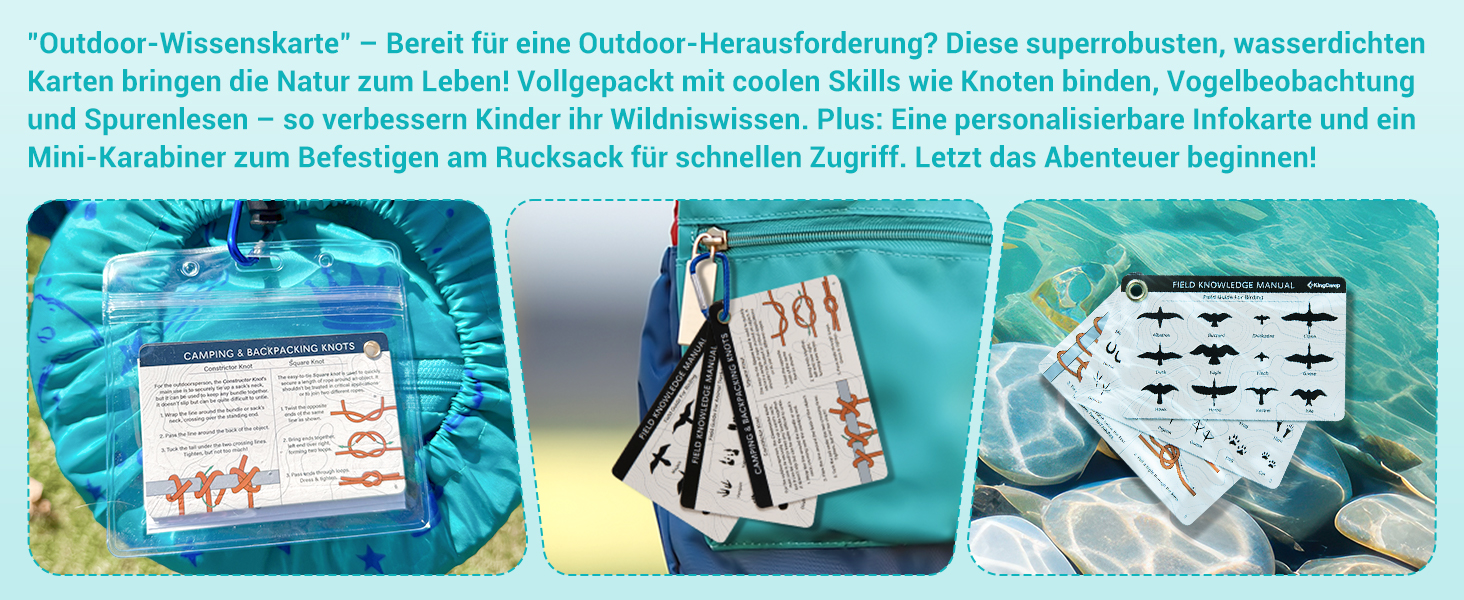 Сплячий мішок KingCamp для дітей, фланелевий, легкий, водонепроникний, компактний, зимовий, 4 сезони, для кемпінгу, підходить для дітей до 140 см, комфортна температура: 7°C (Блакитний L)
