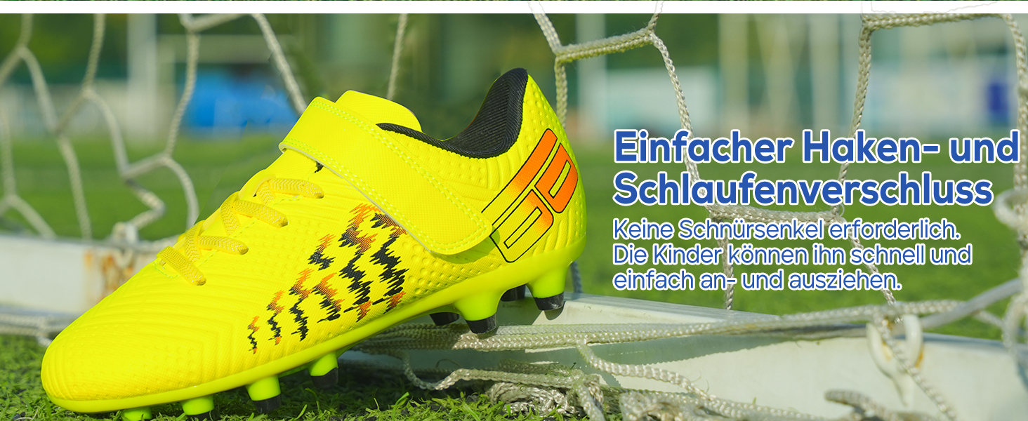 Дитячі футбольні бутси JABASIC для гри на твердих поверхнях, розмір 37 EU, колір лайм