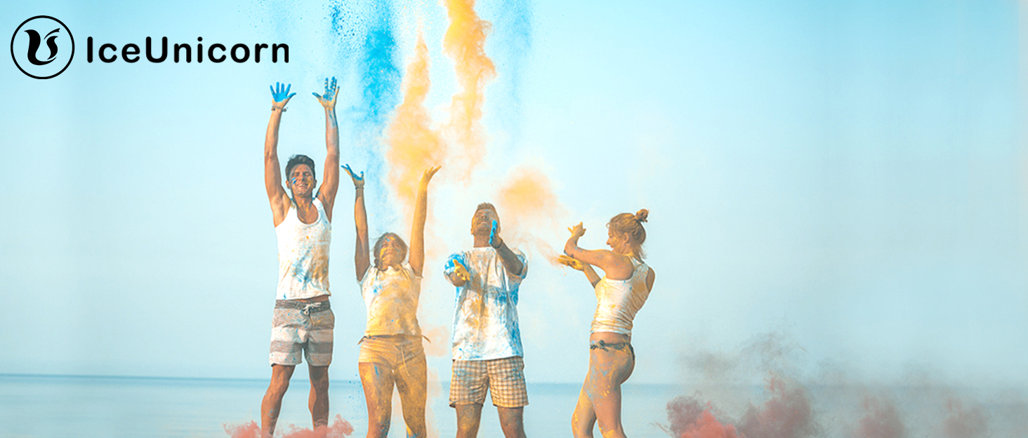 Чоботи для плавання IceUnicorn: унісекс, чорно-сині, 45 EU