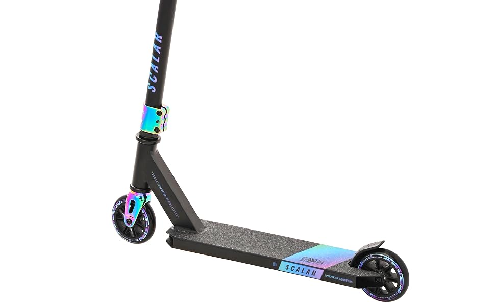 Самокат трюковий RAVEN Evolution Scalar Color: для дітей та дорослих, колеса 100мм PP+PU, підшипники ABEC-7