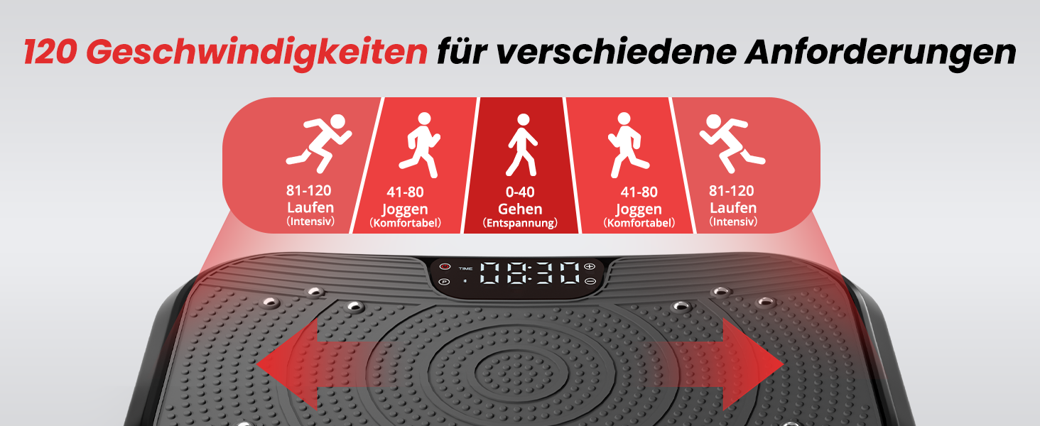 Платформа для вібраційного тренування MOMODA 2026 - для схуднення та спалювання жиру, 120 рівнів швидкості, для жінок та чоловіків