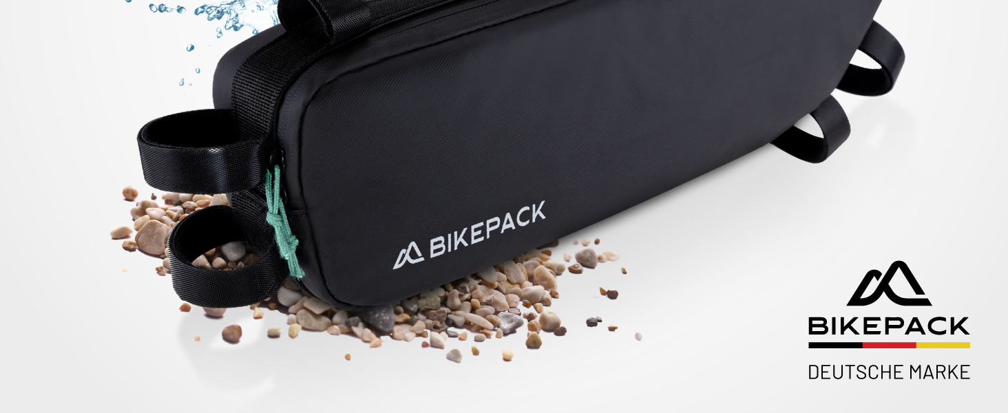 Велосипедна сумка на раму BIKEPACK для шосейних і гірських велосипедів, преміум якості, верхня сумка для байкпакінгу