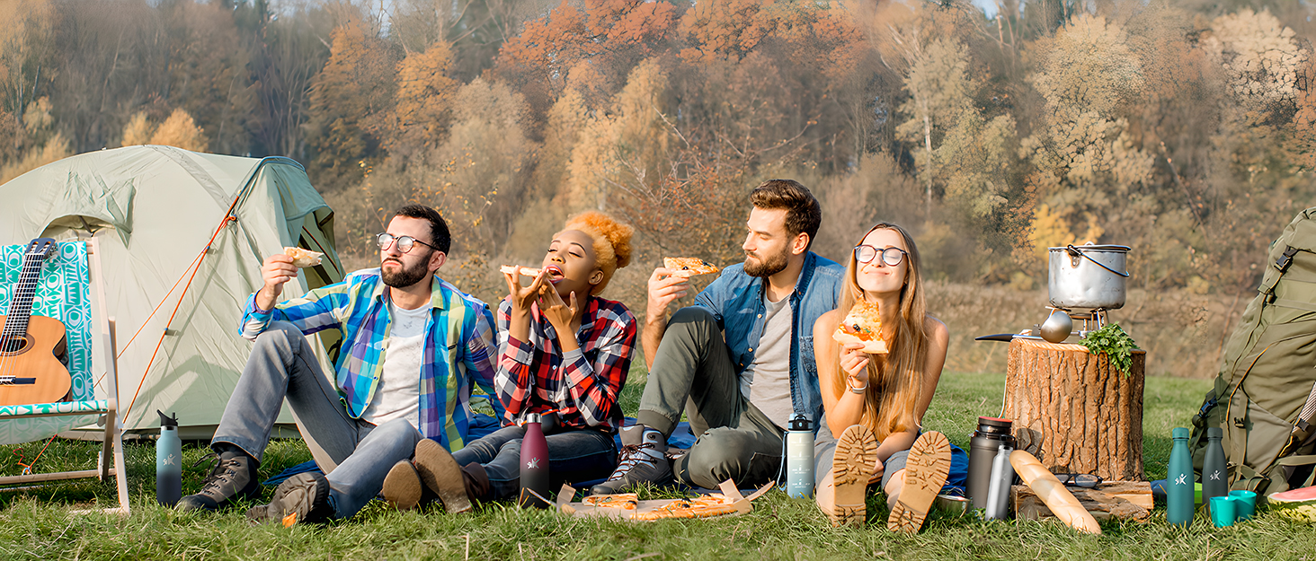 Термос-пляшка KollyKolla 750 мл, пляшка для води з содовою, витокозахисна, з трубочкою, без BPA, подвійні стінки, вакуумна ізоляція, для школи, подорожей, кемпінгу, блакитний + темно-блакитний