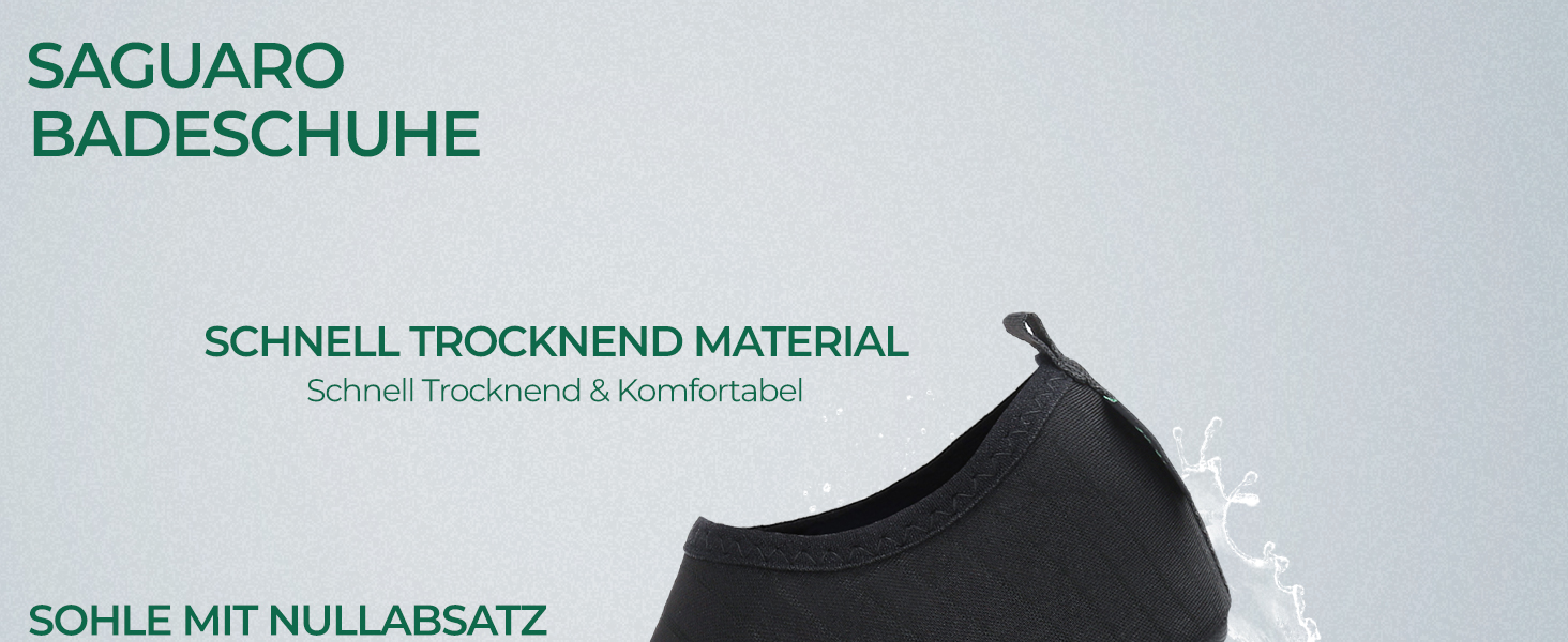 Чоботи для плавання чоловічі/жіночі, аквашузи, пляжні чоботи, швидковисихаючі, з неопрену, розмір 37-47 (38/39 EU), колір: Чорний