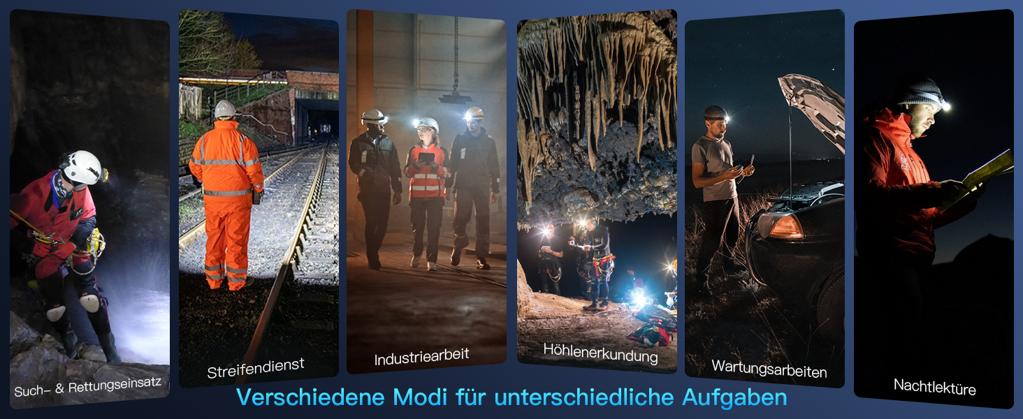 Sofirn HS11 - LED налобний ліхтар, перезарядна, з регулюванням фокусу, 5 режимів, для туризму, ремонту, бігу, кемпінгу та надзвичайних ситуацій