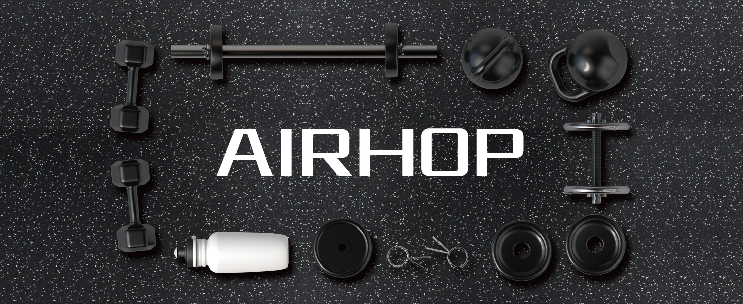 Килимок для фітнесу AIRHOP 12 дуже товстий, 60x60x1,4 см, 4,32 м