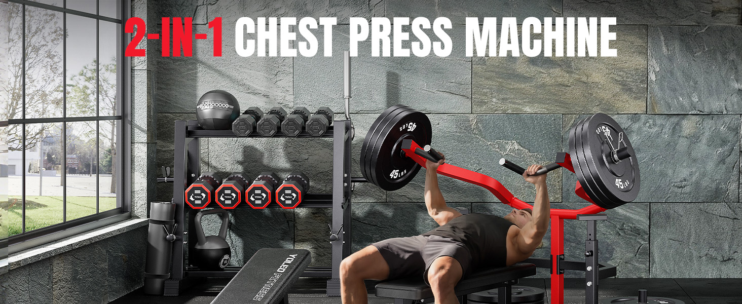 Складана тренажерна лава YOLEO з підставкою для штанги, мультифункціональна, для дому, з можливістю тренування пресу та підйому ніг (2 в 1)