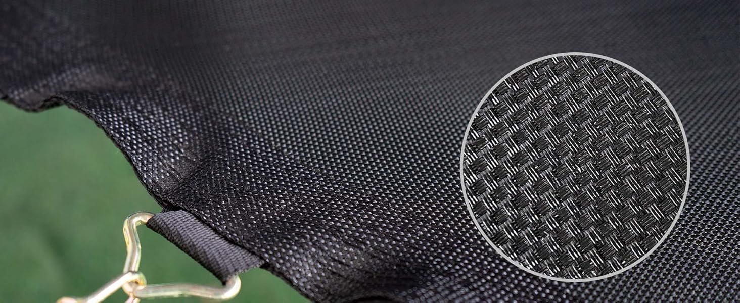 Батут KINETIC SPORTS Salto Plus Outdoor для дітей: Ø 183/244/305/366/400/430/490 см - Комплект з сіткою, захисним бордюром та сходами, до 160 кг