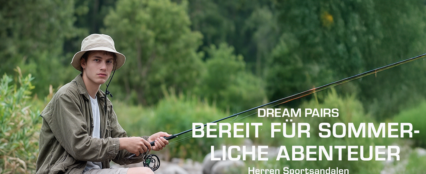 Чоловічі спортивні сандалі DREAM PAIRS Sdsa228m, 46 EU, чорні